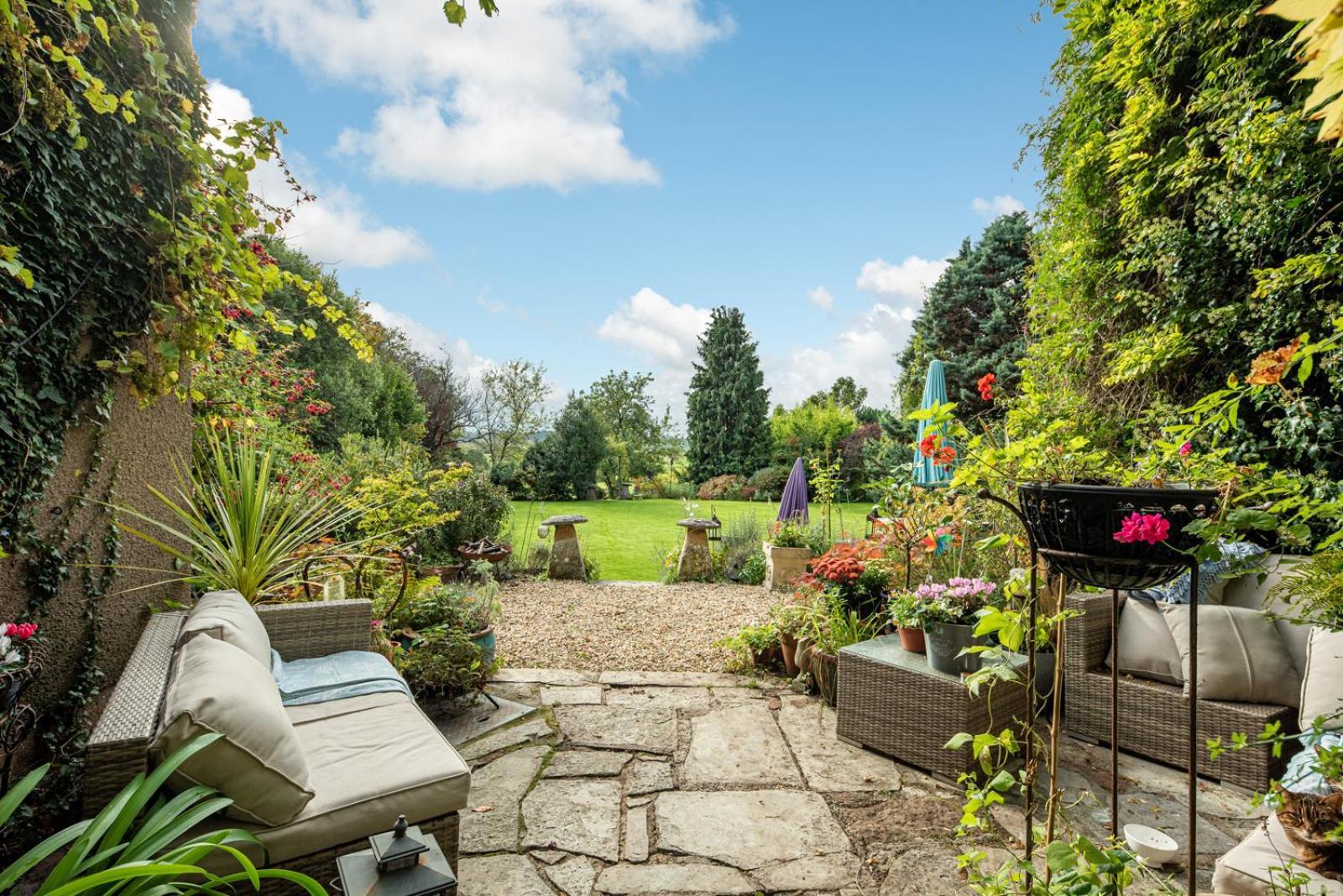 Charming Georgian Country House Axbridge Exterior foto